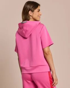 Kapuzen-Shirt mit Bändern