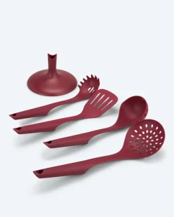 Küchenhelfer-Set, 5tlg. mit Ständer