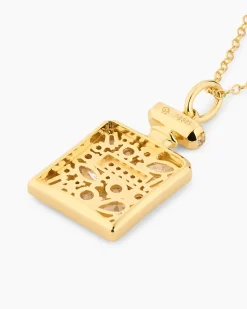 Kette + Anhänger mit Zirkonia