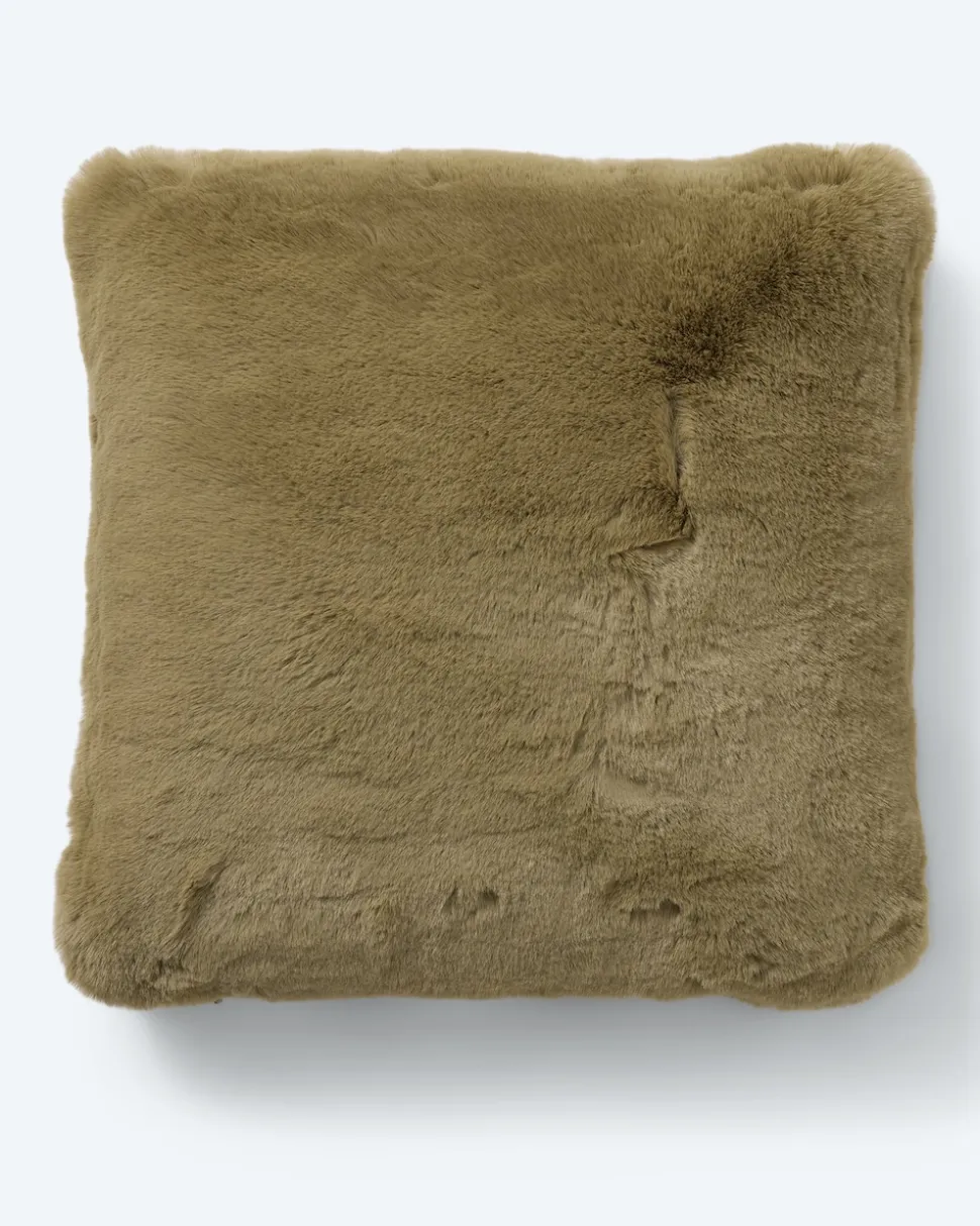 Kissen in Kaninchenfell-Optik "Carla"