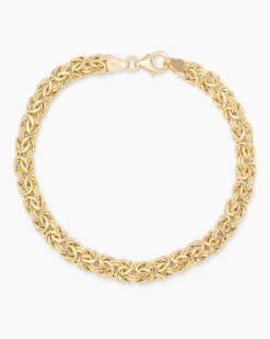 Königsarmband aus Gold 585
