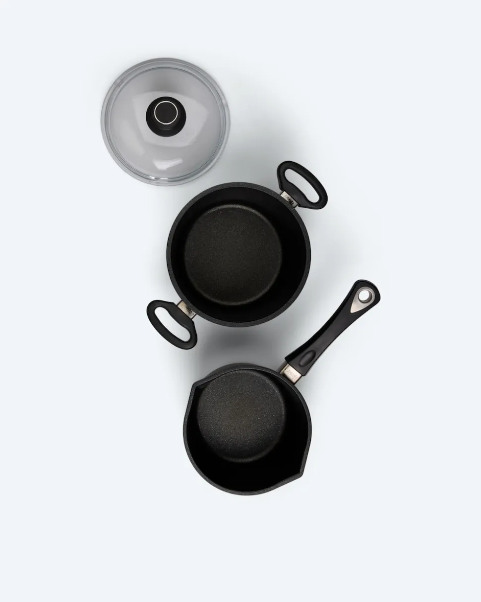 Koch- & Milchtopfset, 3tlg.