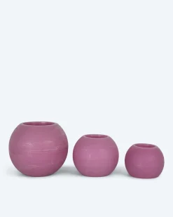 Kugelkerzen-Set, 3tlg.