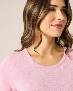 Kurzarm-Pullover aus Bio-Baumwolle