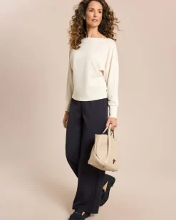 Kuschelshirt mit Fledermausarm