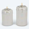 LED-Glaskerzen, 2tlg.