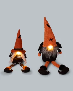 LED-Halloween-Wichtel, 2tlg.
