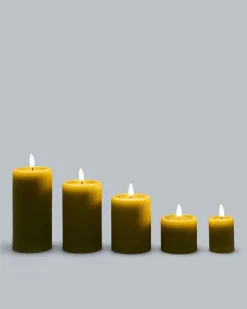 LED-Kerzen mit Touch-Sensor, 5tlg.