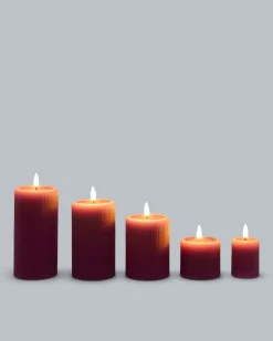 LED-Kerzen mit Touch-Sensor, 5tlg.