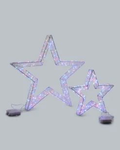 LED-Outdoor-Stern, 2tlg.