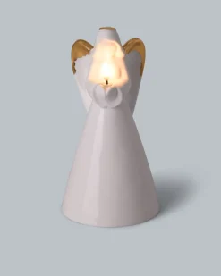 LED-Porzellan-Engel Deluxe