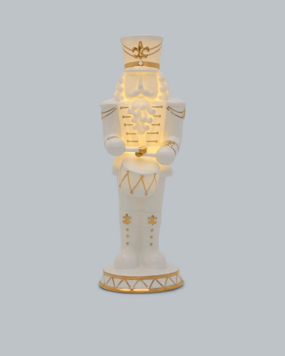 LED-Porzellan-Nussknacker Deluxe