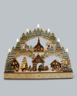 LED-Schwibbogen Züglein