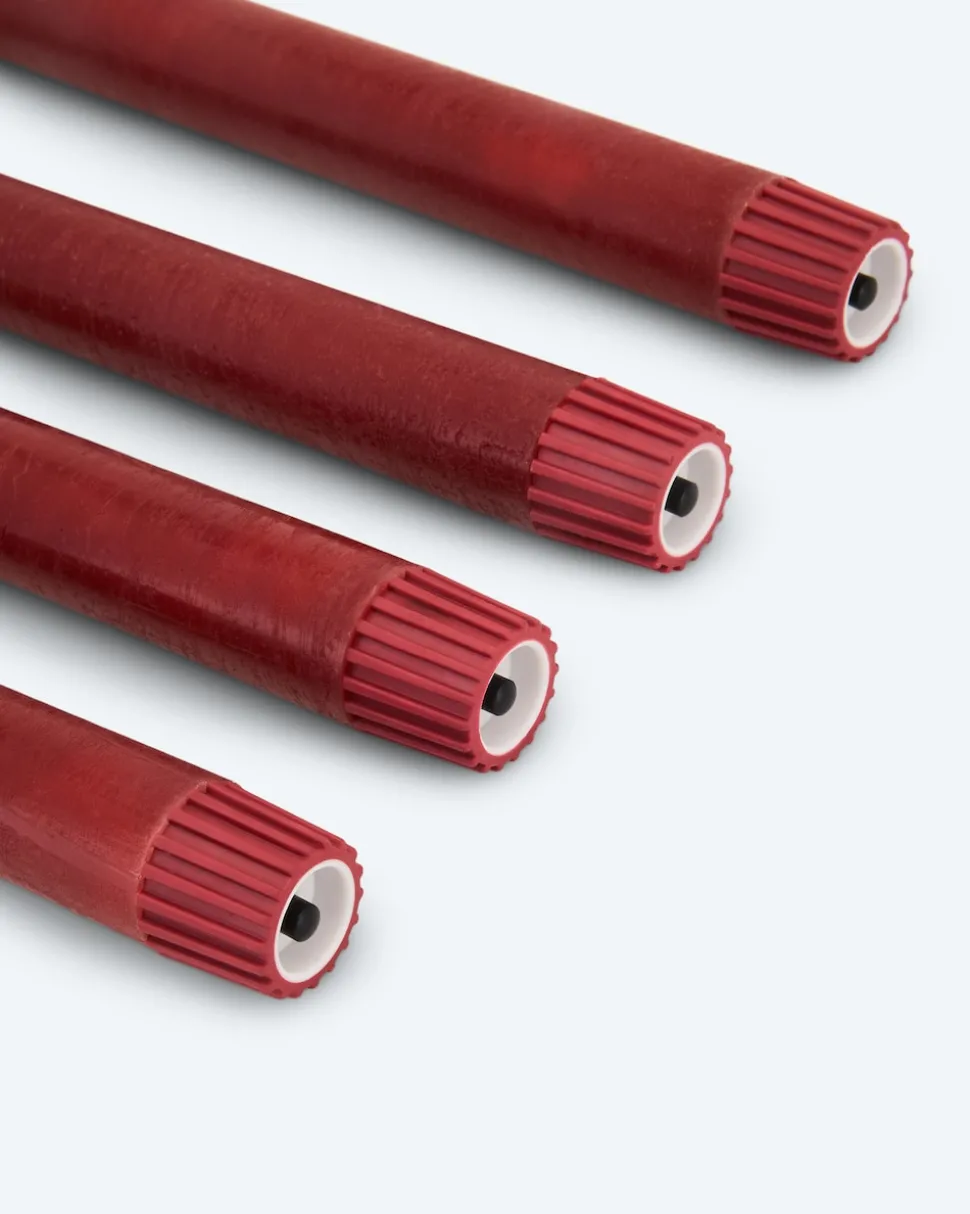 LED-Stabkerze "Long Shine", 4tlg.
