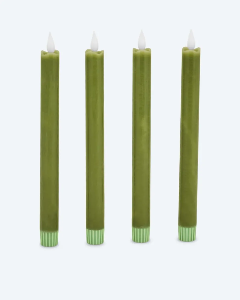 LED-Stabkerze "Long Shine", 4tlg.