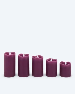 LED-Stumpenkerzen 