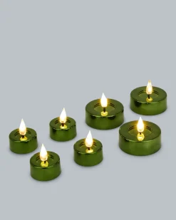LED-Teelichter Shiny, 7tlg.