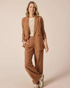 Leinen Blazer