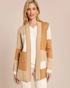Longcardigan aufwendiges Jacquardmuster