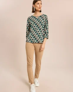Longshirt mit Grafikdruck