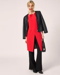 Longshirt mit Schlitz