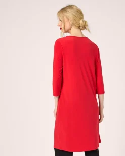 Longshirt mit Schlitz