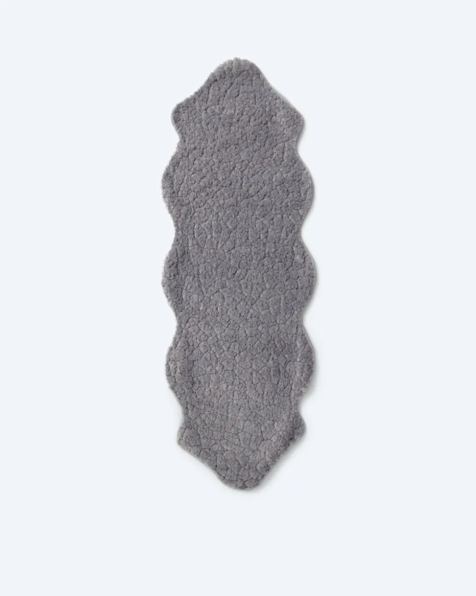 Läufer in Curled-Lammfell-Optik "Kai"