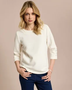 Lux Sweat Ottoman Jersey 3/4-Arm
