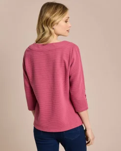 Lux Sweat Ottoman Jersey 3/4-Arm
