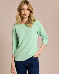 Lux Sweat Ottoman Jersey 3/4-Arm