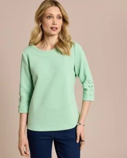 Lux Sweat Ottoman Jersey 3/4-Arm