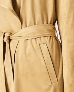 Mantel mit Gürtel