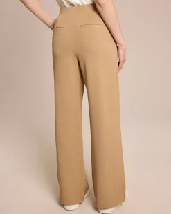Marlenehose aus Strukturstoff