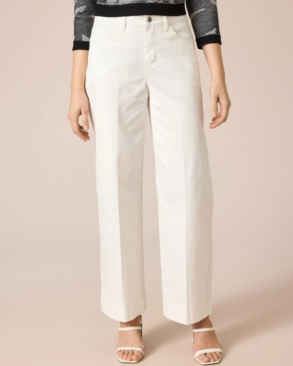 Marlenehose aus Twill