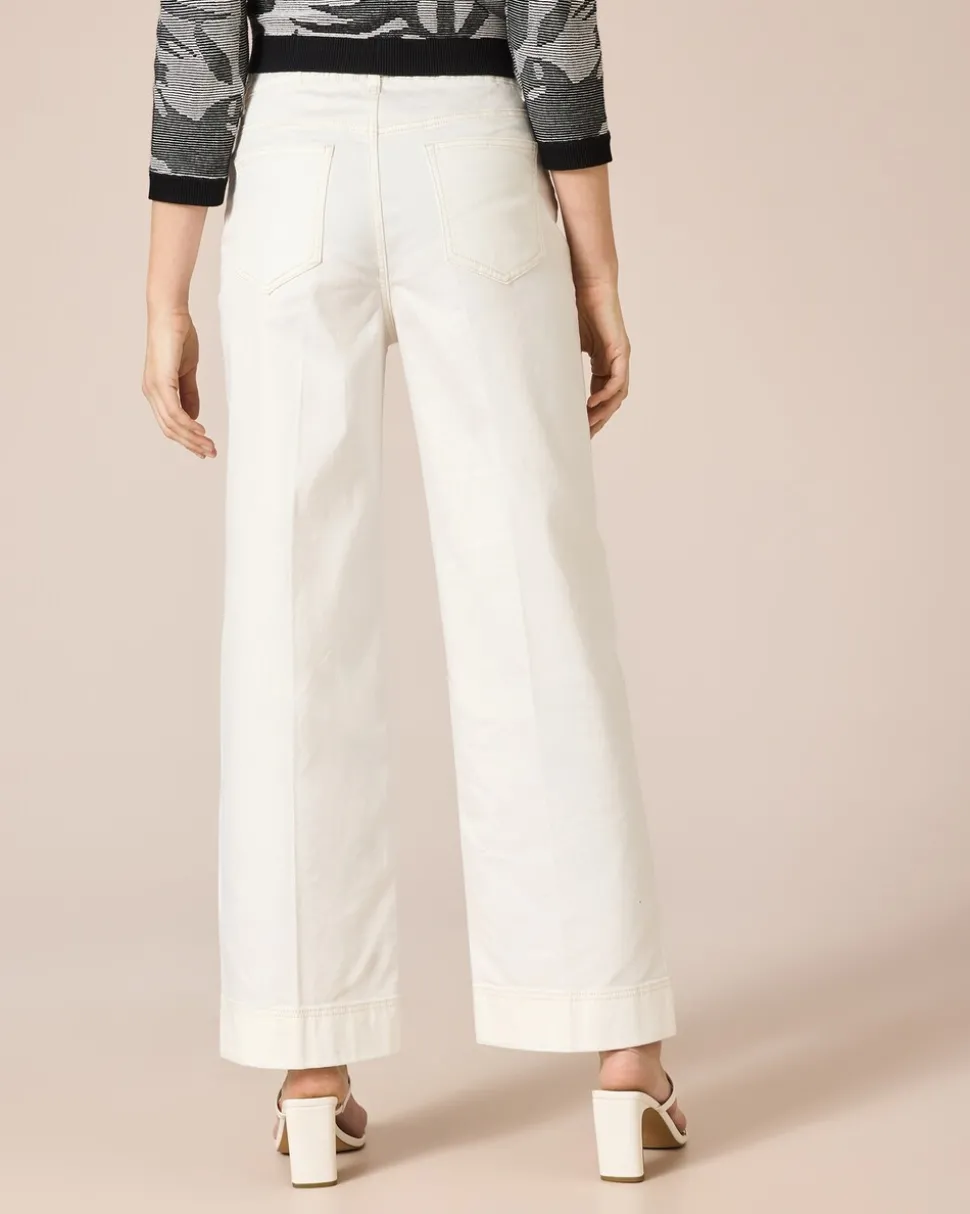 Marlenehose aus Twill