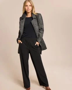 Marlenehose mit elastischem Bund