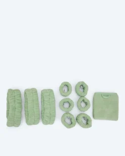 Mega Flausch Gesichts-Wasch-Set 10tlg.