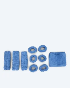 Mega Flausch Gesichts-Wasch-Set 10tlg.