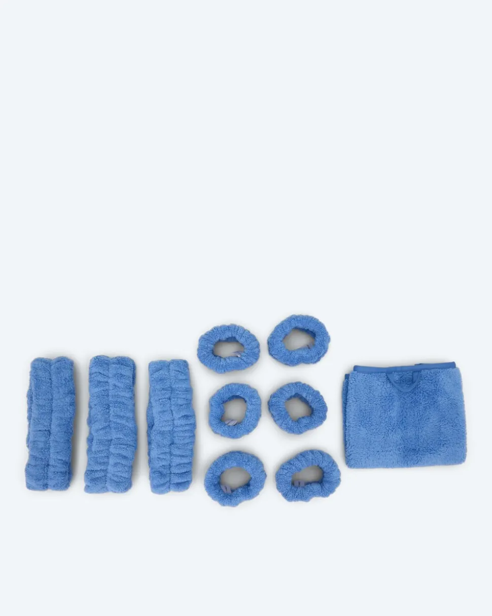 Mega Flausch Gesichts-Wasch-Set 10tlg.