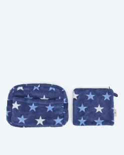 Mega Flausch Kosmetiktasche "Star", 2 Stück