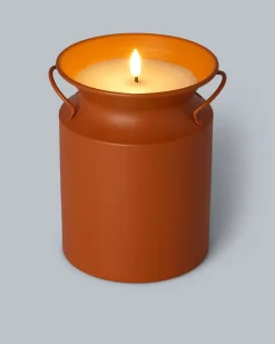 Metall-Bodenkerze