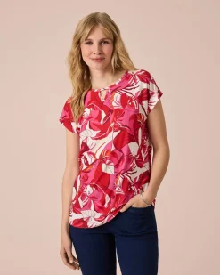 Midi-Shirt mit Print