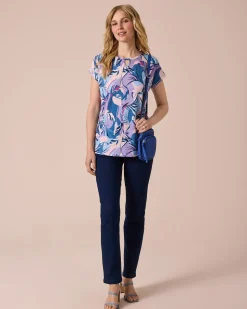 Midi-Shirt mit Print
