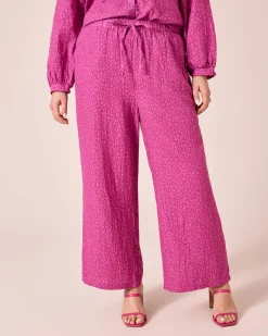 Musselinhose mit Animal-Druck