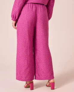 Musselinhose mit Animal-Druck