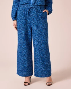 Musselinhose mit Animal-Druck