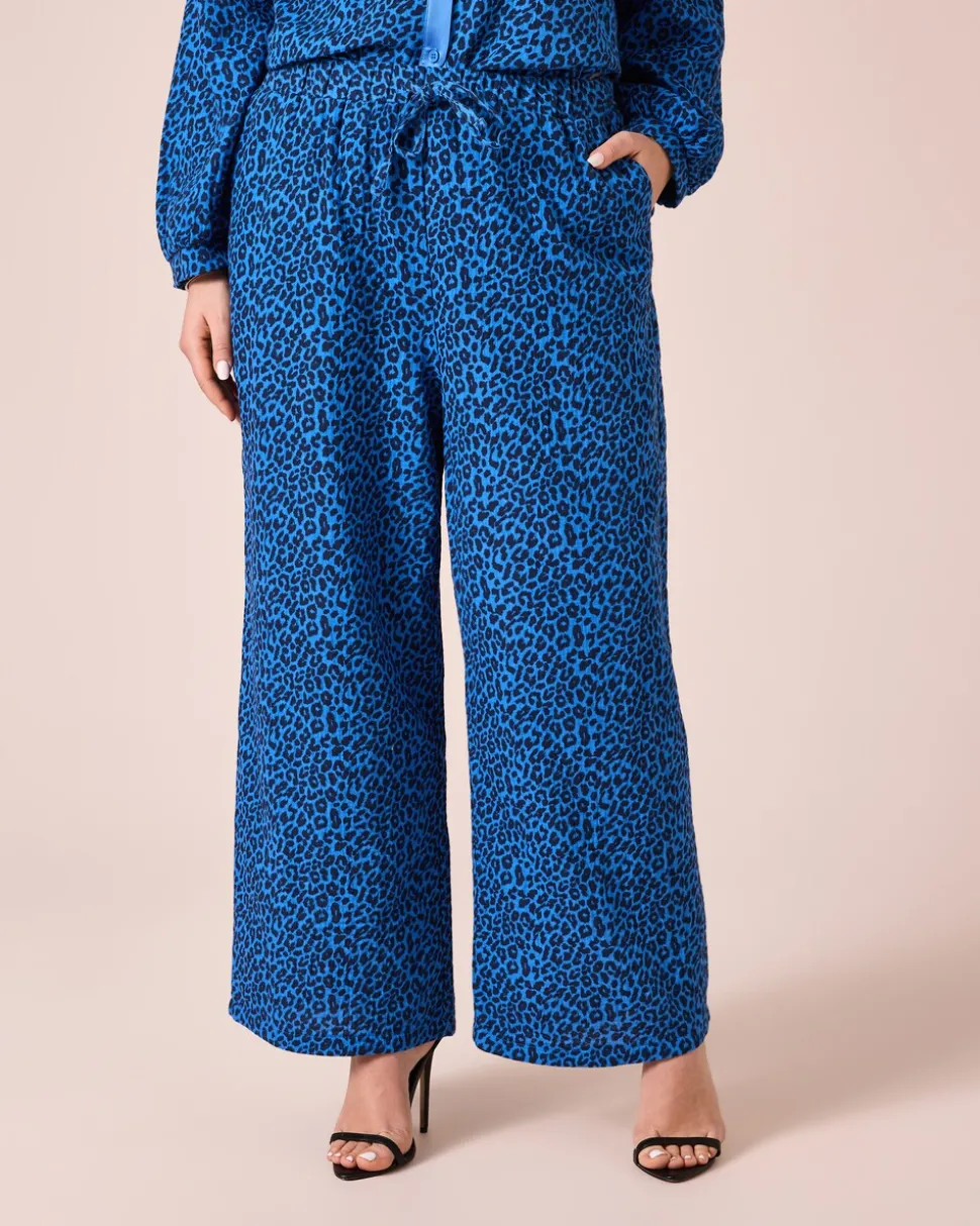 Musselinhose mit Animal-Druck