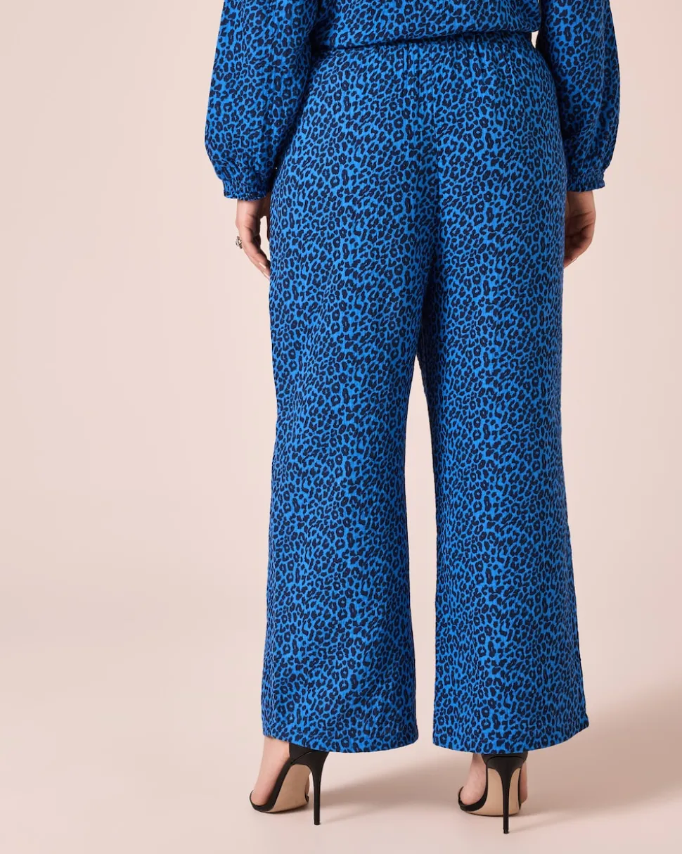 Musselinhose mit Animal-Druck