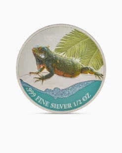Mysterious Rhodium Caribbean Life Leguan