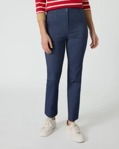 New Classic Bengalin Hose in Mélange/Jeans-Optik